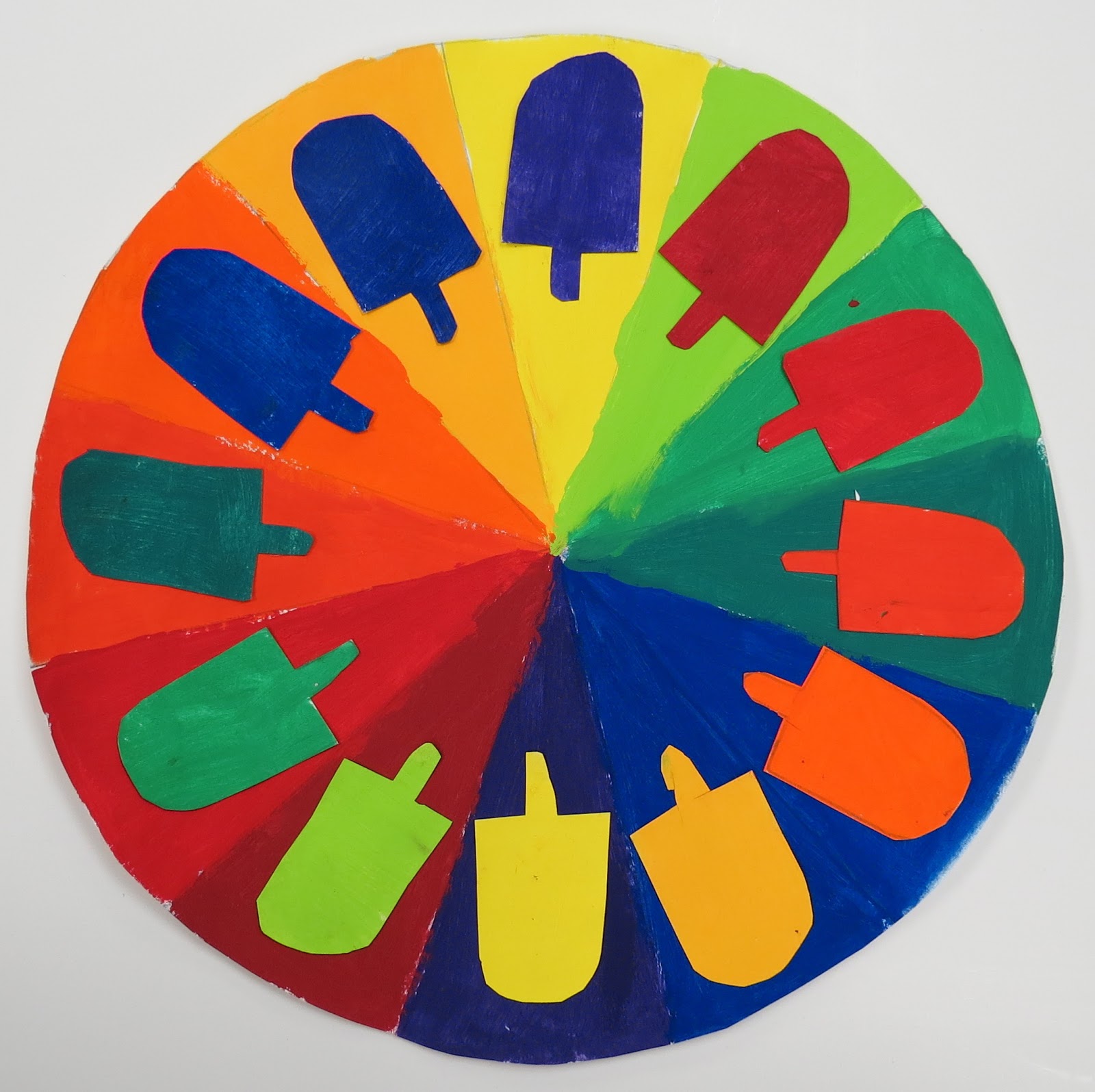 SINKING SPRINGS ART: COMPLEMENTARY COLOR WHEELS - 5th