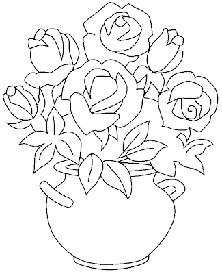 flower coloring pages