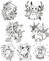 Dibujos de Pokémon para colorear