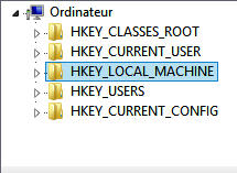   HKEY_LOCAL_MACHINE