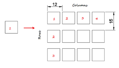 20 Hari belajar Autocad 2D hari #11 - Perintah array rectangular