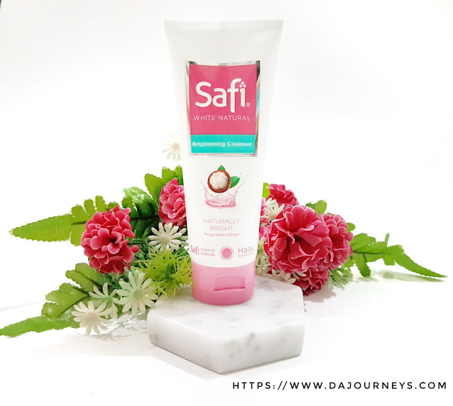 Review Safi White Natural Brightening Cleanser Mangosteen Extract