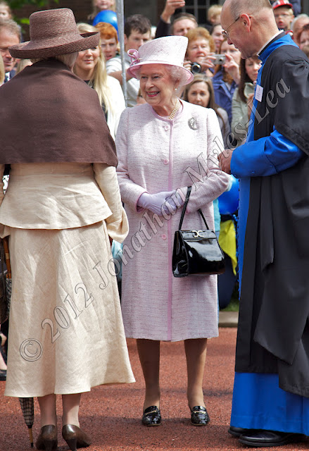 HM The Queen at Hereford Cathedral. Photo © Jonathan Myles-Lea