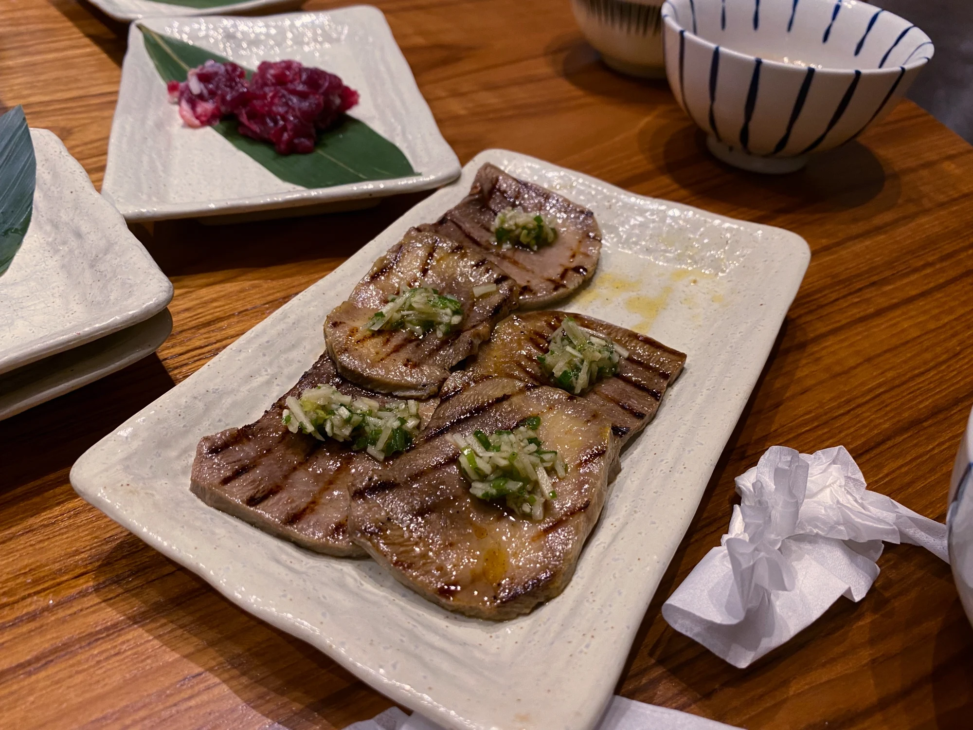 燒烤蔥鹽牛舌