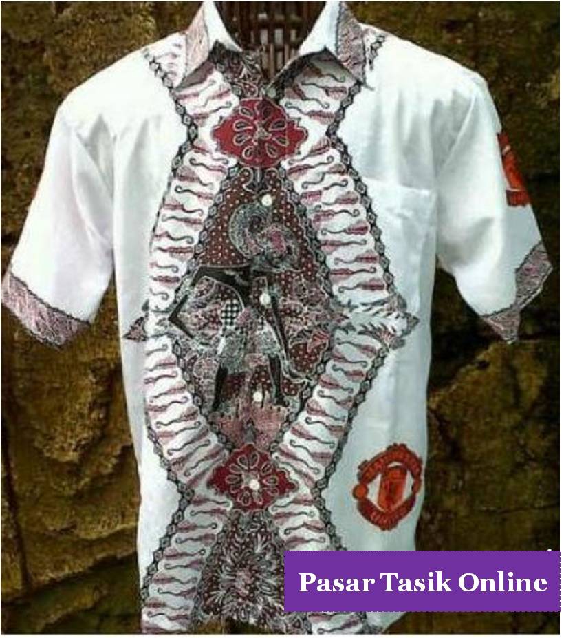  Baju  Batik  Bola  M U Harga Rp 65 000 Pasar Tasik Online 