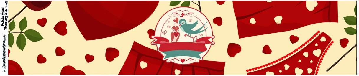 Free Printable Candy Bar Labels for  Valentine's Birds .