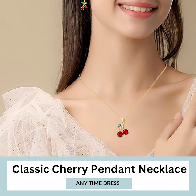 Cherry Necklace - Anytime Dress