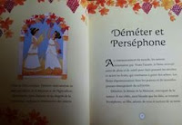 mythologie grecque, demeter et perséphone, editions usborne