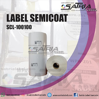 Label semicoat 100x100