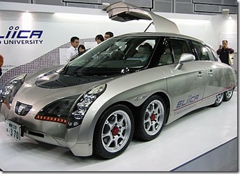 Eliica 8 Wheeled Electric Car from Japan 01