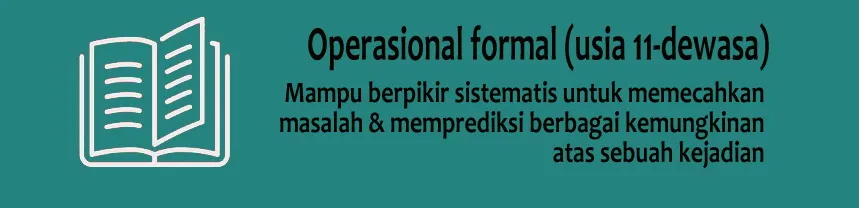 Tahap Operasional Formal (11-16 tahun)