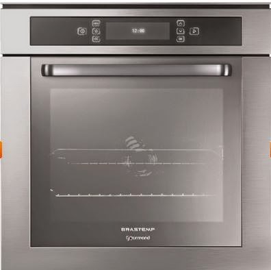 Foto de um modelo de forno elétrico da Brastemp