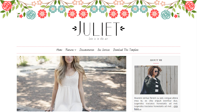 Juliet Blogger Teması