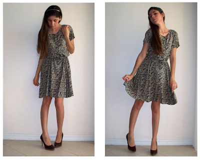 Vintage Dress on On A Whimsical Whim Via A Vintage Dress