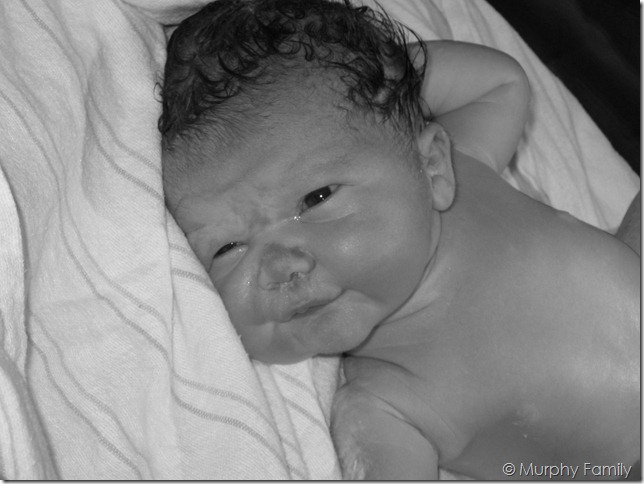 Patrick is Born 1-19-5