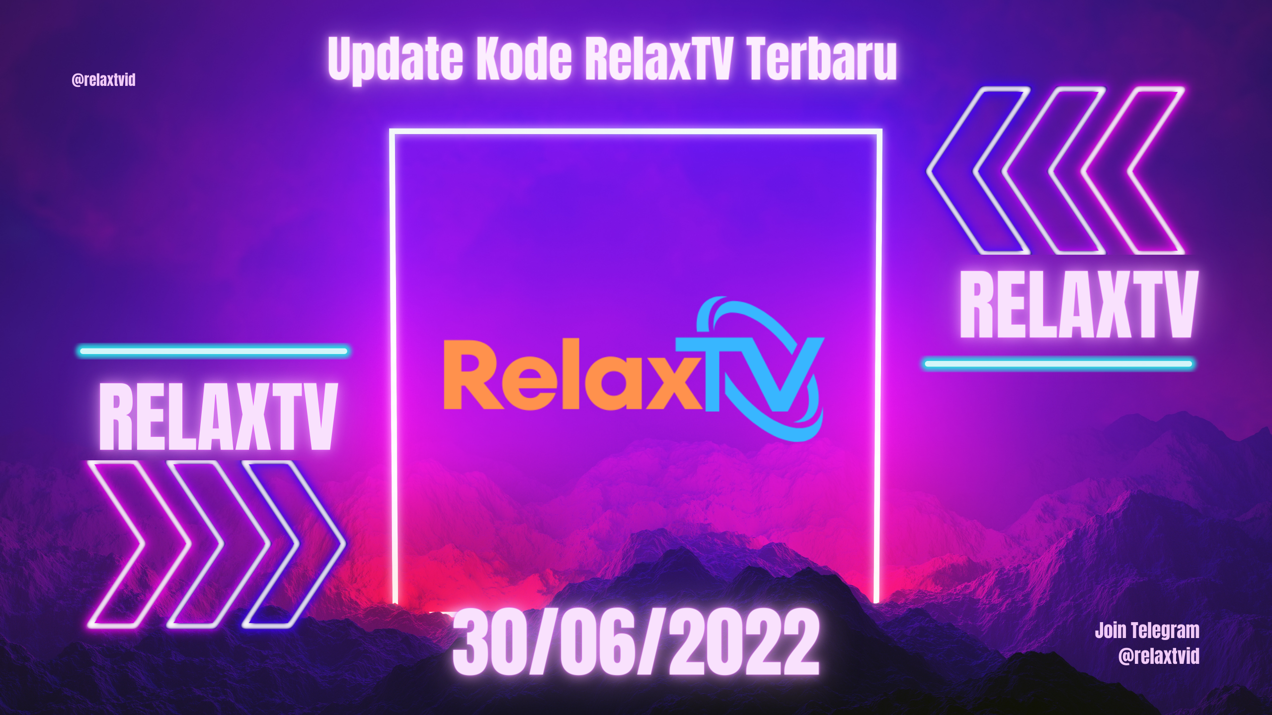 Update KODE IPTV RelaxTV Terbaru 30 JUNI 2022 Premium