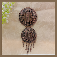 BROS TEMBAGA - COPPER BROOCH