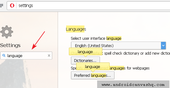 change-language-in-opera-browser