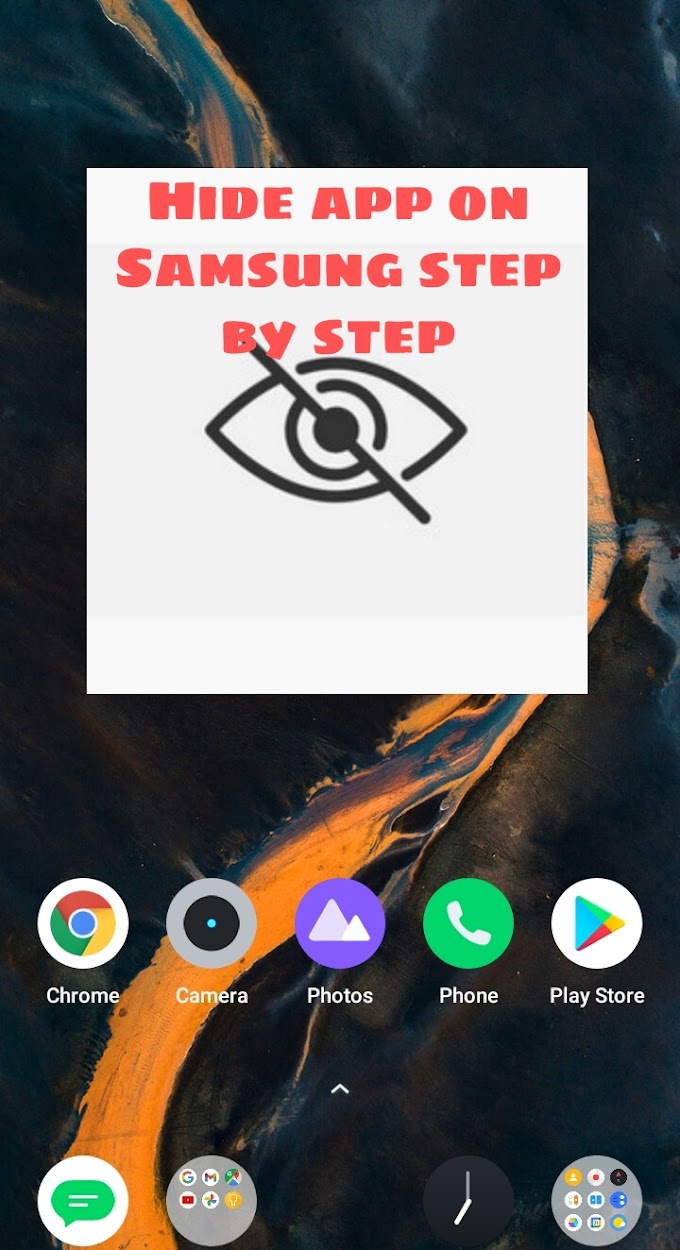 how to hide apps in samsung - helpinggiver