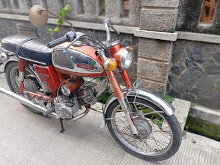 Dijual Motor Antik Yamaha yl2 1970
