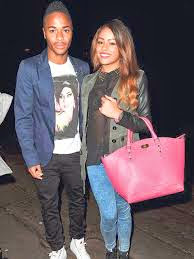 Image result for Raheem sterling and wife