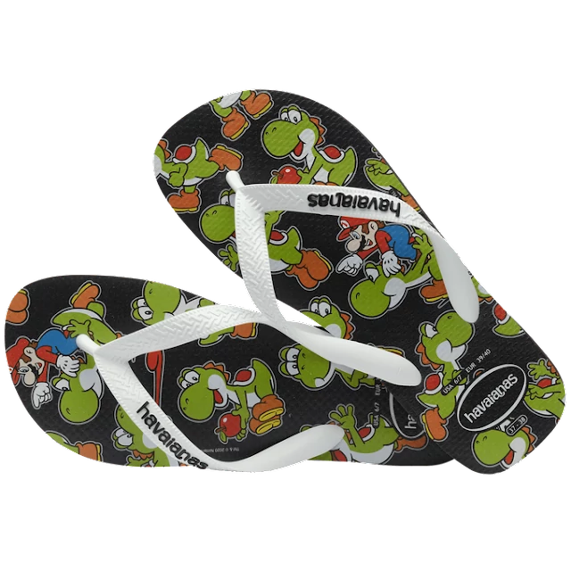 Chinelo de dedo Havaianas Mario Bros 2022-2023