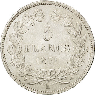 France 5 Francs Silver Coin