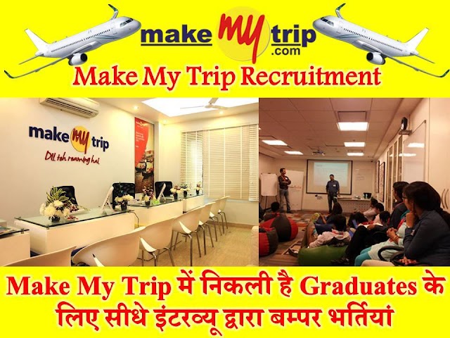 Make My Trip Jobs 2017 For Freshers makemytrip.com Careers Openings