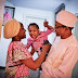 LOVELY PHOTO OF PRESIDENT BUHARI, HIS DAUGHTER AND GRANDCHILD