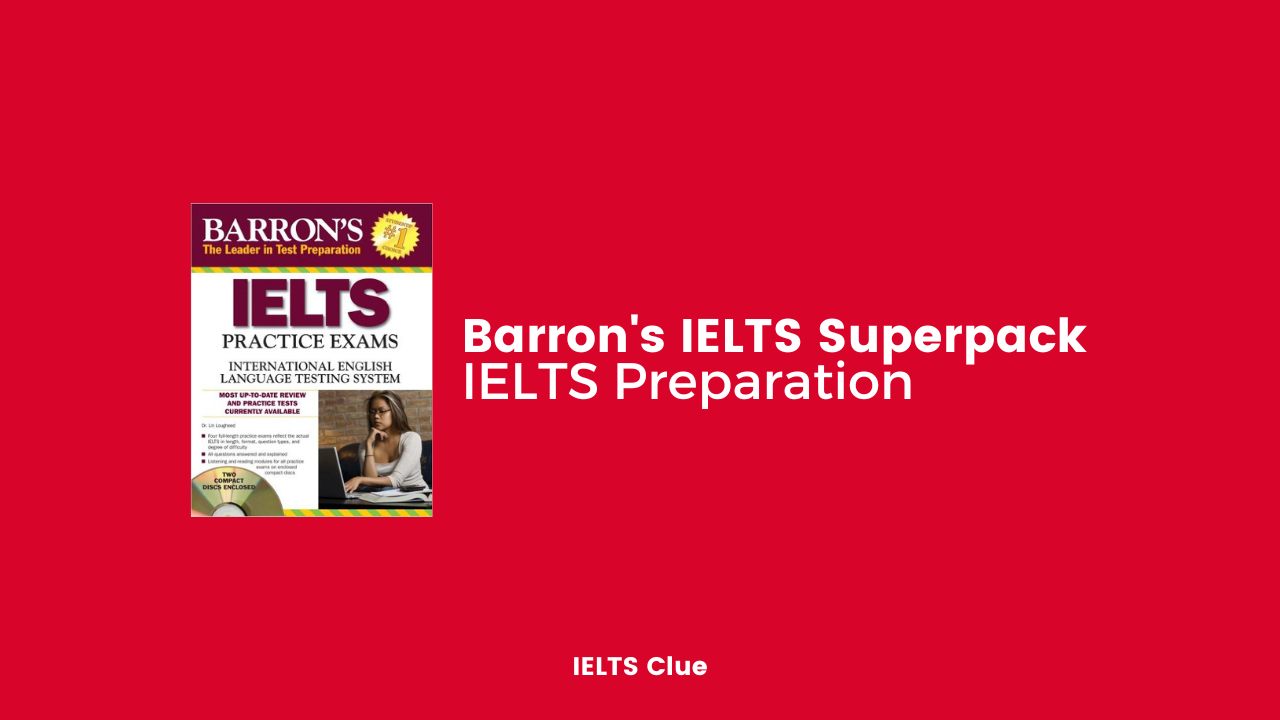 Barron’s IELTS Superpack PDF Free