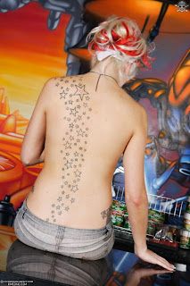 Back Body Tattoo Pictures With Star Tattoo Designs With Image Back Body Star Tattoos For Female Tattoo