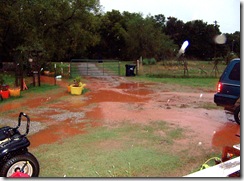 rain 10.8.09 001 looking toward the gate