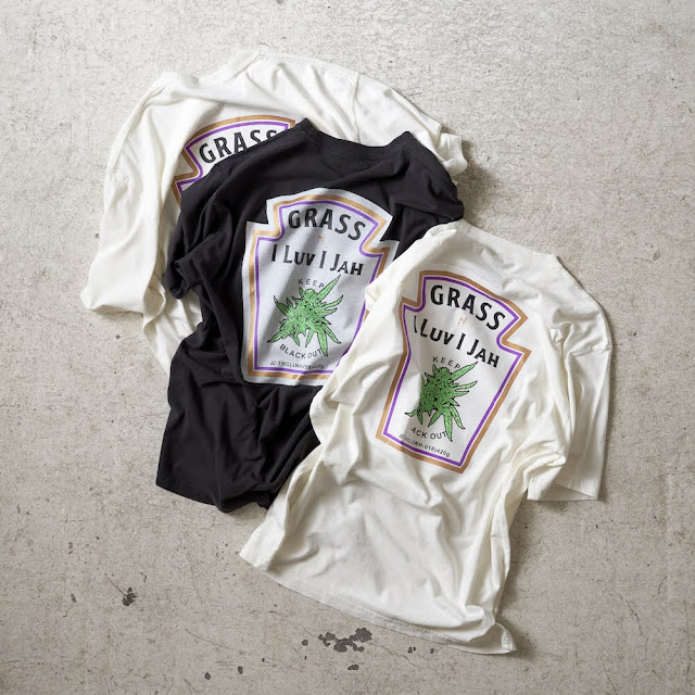 ANASOLULE Jah Collection GRASS T-Shirt TRUMPS 通販 広島