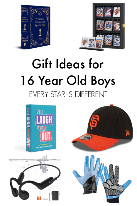 Gift Ideas for a 16 Year Old Boy - Every Star Is Different