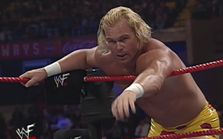 WWE / WWF Judgement Day 1998: In Your House 25 - Billy Gunn waits for the tag from Road Dogg