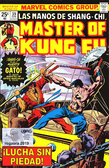 Shang-Chi Master of Kung Fu #39 Cover