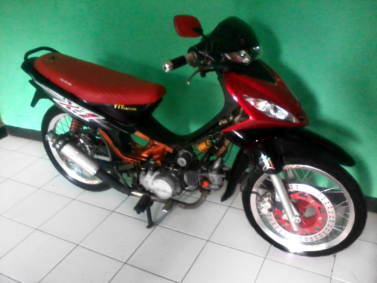 Modifikasi Motor Supra Fit 2006 Drag Terbaru Sukaon