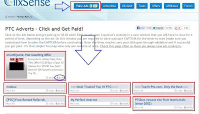 Cara mendaftar pada Clixsense terbaru,ptc terbaik 2012,dolar dari clixsense,baca iklan dapat dolar