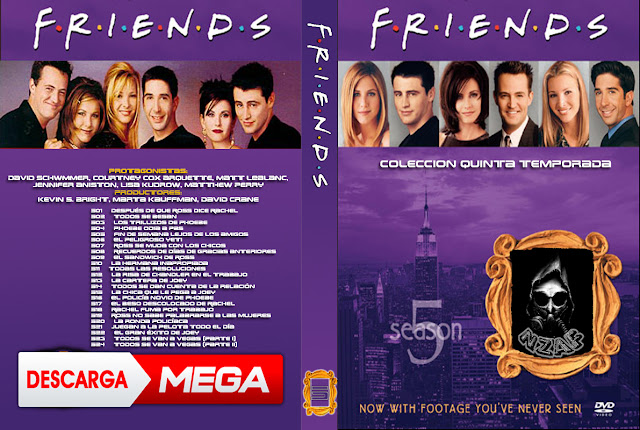 Descargar Temporada 5 de la Serie Friends [Español Latino][Ingles con Subtitulos][HD][MEGA]