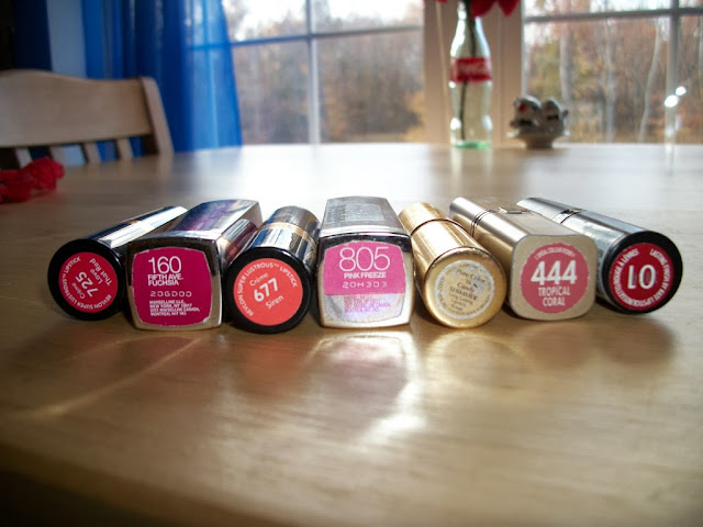 Lipstick Labels, Revlon, Adventures in the Past Blog