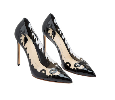 Francesco Russo Patent Leather and PVC pumps