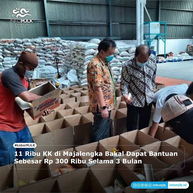 11 Ribu KK di Majalengka Bakal Dapat Bantuan Rp 300 Ribu Selama 3 Bulan