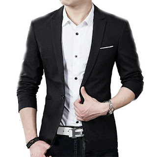 blazer pria murah casual