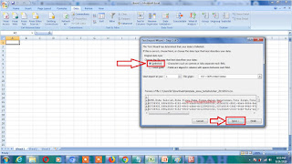 file csv Microsoft Excel