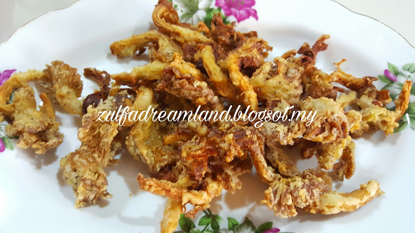 ZULFAZA LOVES COOKING: Cendawan Goreng Rangup