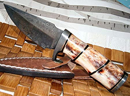 Custom Handmade Damascus Steel knife (59-40)