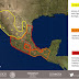 Tormentas muy fuertes se prevén en el norte, el occidente, el oriente y el sureste de México