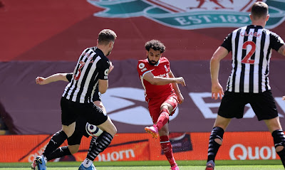 ملخص واهداف مباراة ليفربول ونيوكاسل (1-1) الدوري الانجليزي