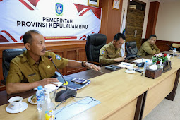 Gubernur Ansar Pimpin Rapat Evaluasi Pencapaian Realisasi bersama Seluruh OPD 