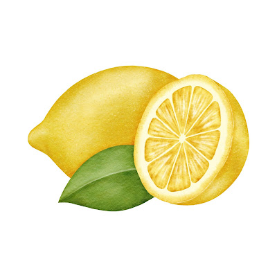 200 + Cartoon Images of Lemon fruit